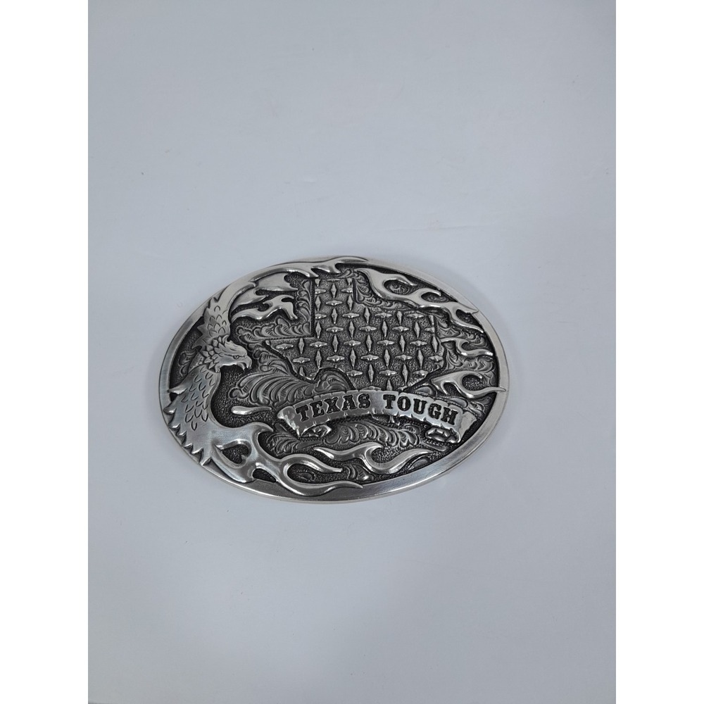 NOCONA Western Oval Belt Buckle TEXAS Tough